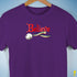 Believe Queer Pride Flag Jingle Bell Premium Unisex T-Shirt - Purple